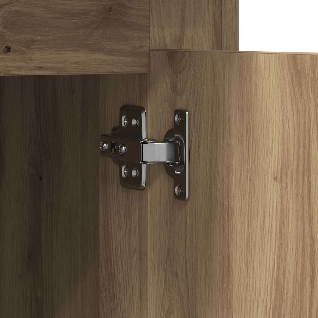 vidaXL Γραφείο Artisan Oak 50 x 115 x 75 εκ. Επεξεργασμένο ξύλο