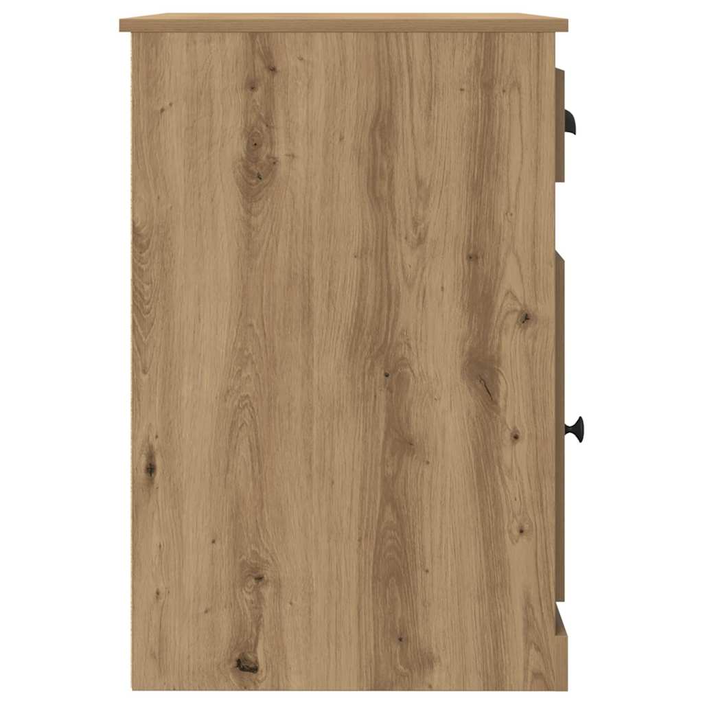vidaXL Γραφείο Artisan Oak 50 x 115 x 75 εκ. Επεξεργασμένο ξύλο