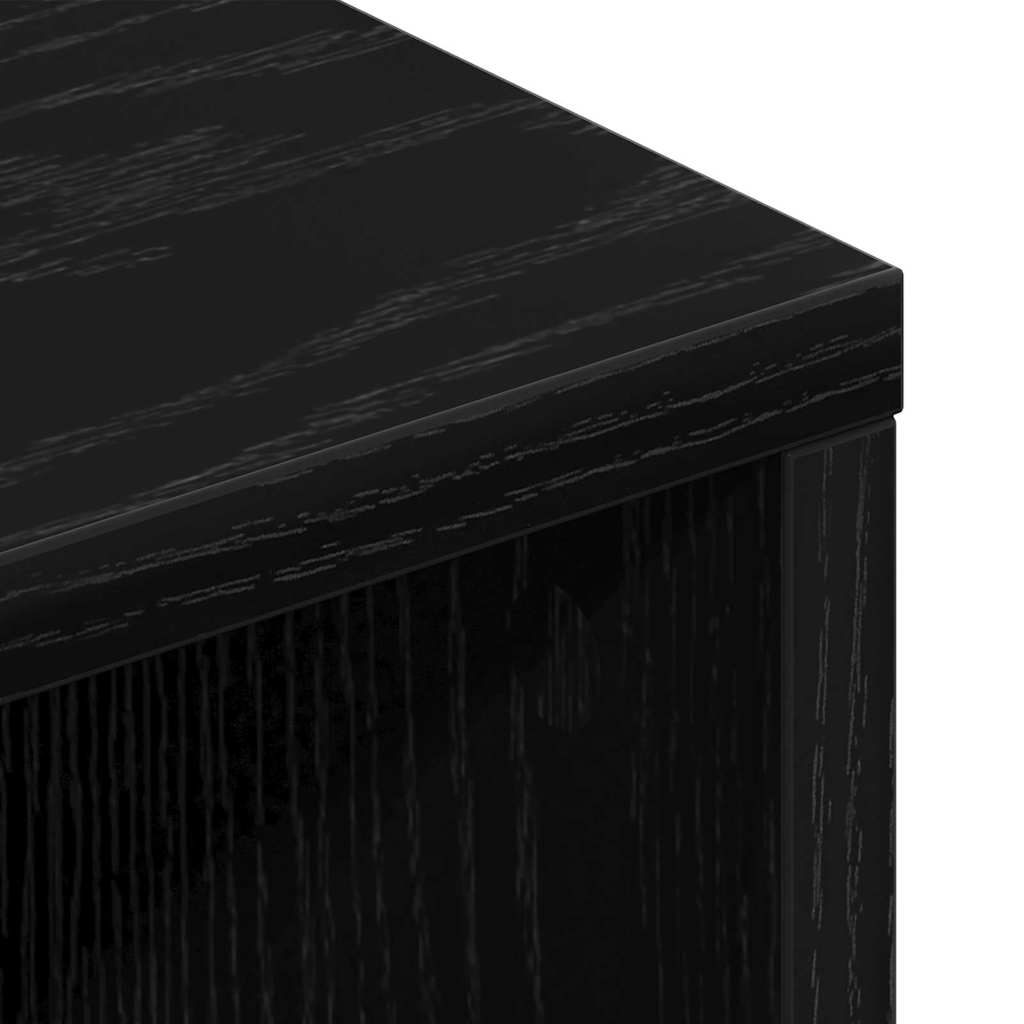vidaXL Ντουλάπι TV Μαύρη Οξυά 150 x 30 x 44,5 εκ. Επεξεργασμένο ξύλο