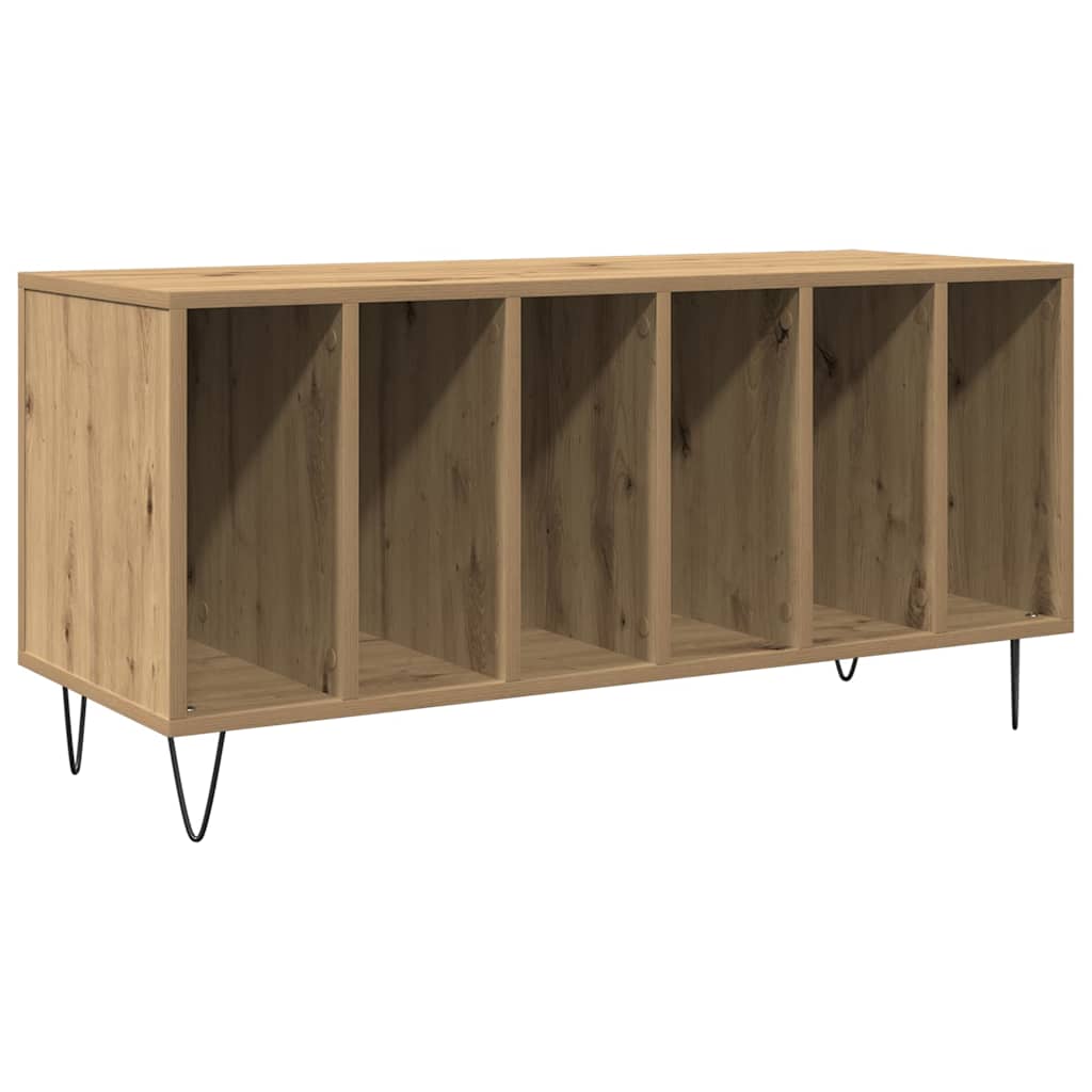 vidaXL Ντουλάπι δίσκων βινυλίου artisan δρυς 100 x 38 x 48 εκ.