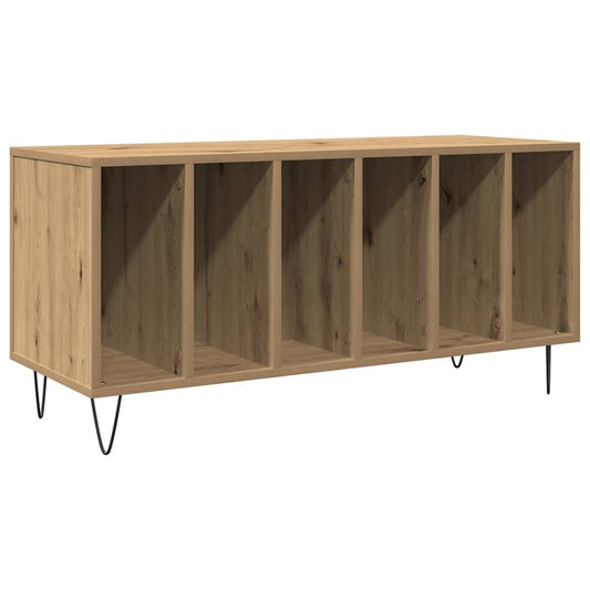 vidaXL Ντουλάπι δίσκων βινυλίου artisan δρυς 100 x 38 x 48 εκ.