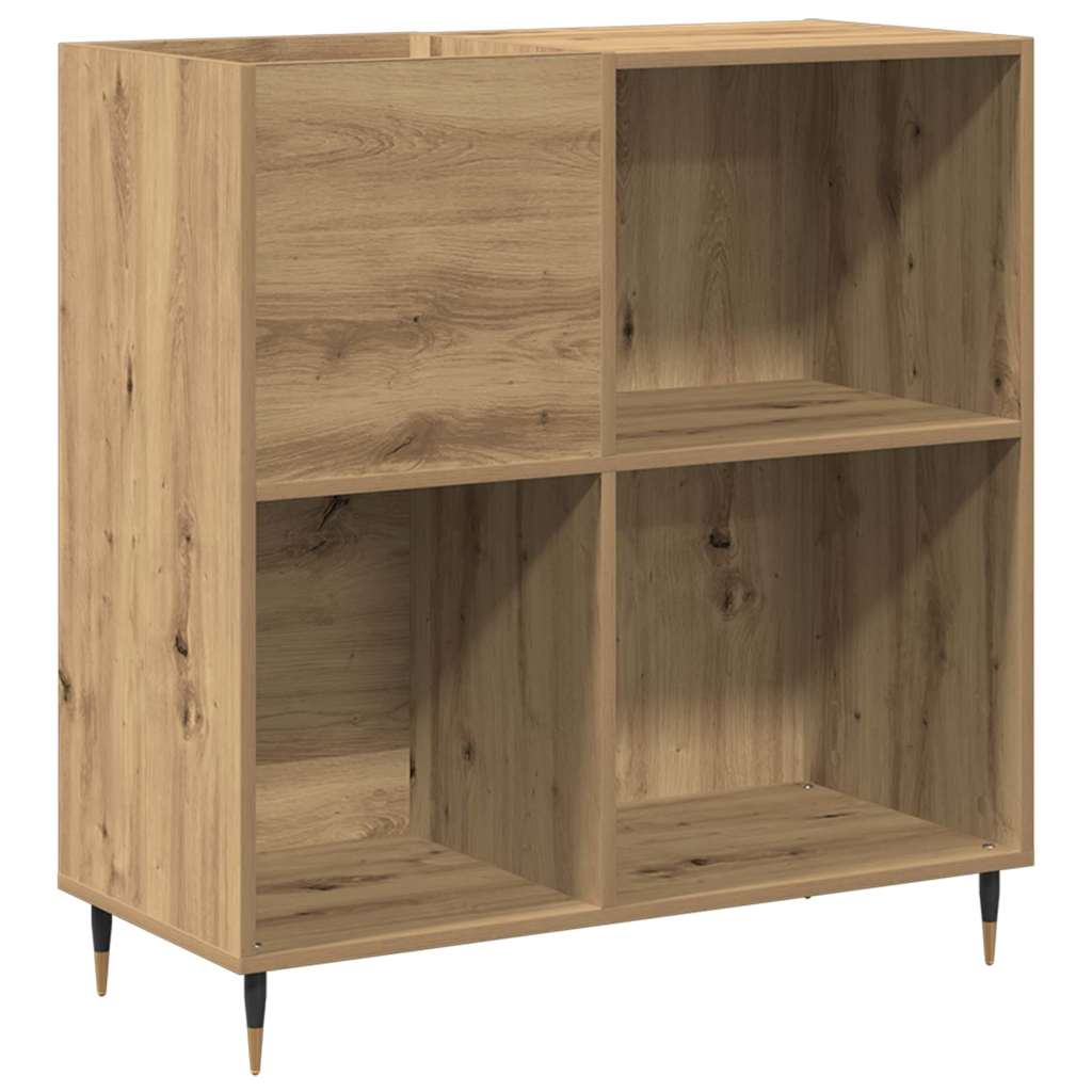 vidaXL Ντουλάπι δίσκων βινυλίου artisan δρυς 85 x 38 x 89 εκ.