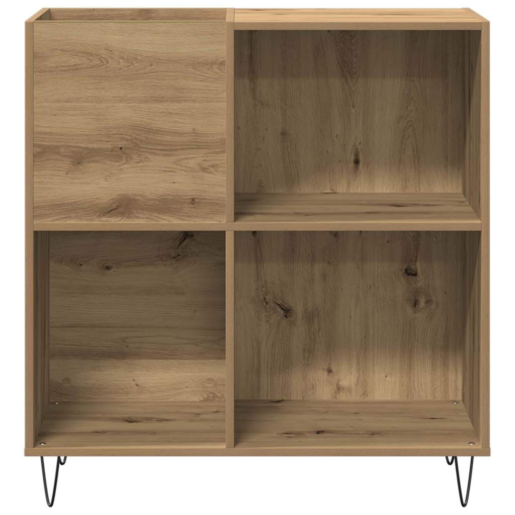 vidaXL Ντουλάπι δίσκων βινυλίου artisan δρυς 85 x 38 x 89 εκ.