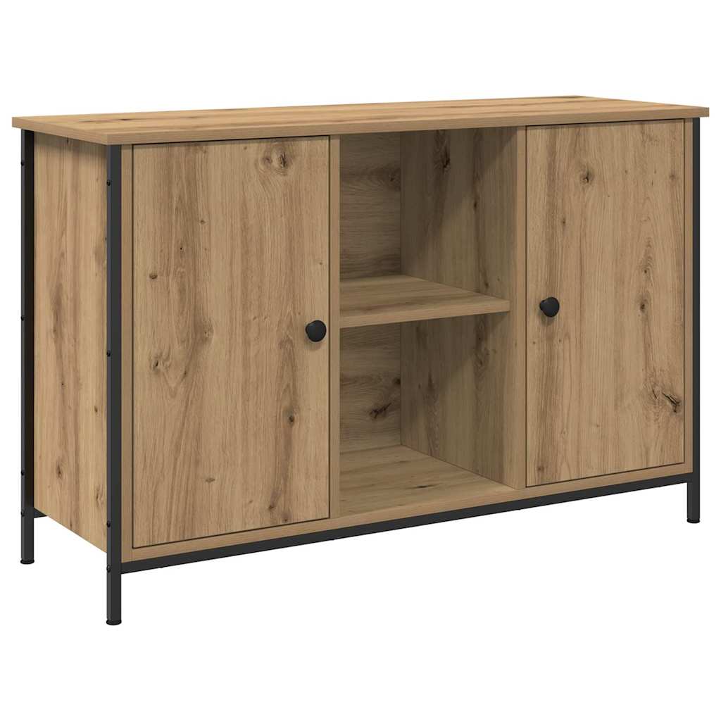 vidaXL Σετ επίπλου τηλεόρασης Επιτοίχιο Artisan Oak 101 x 35 x 65 εκ