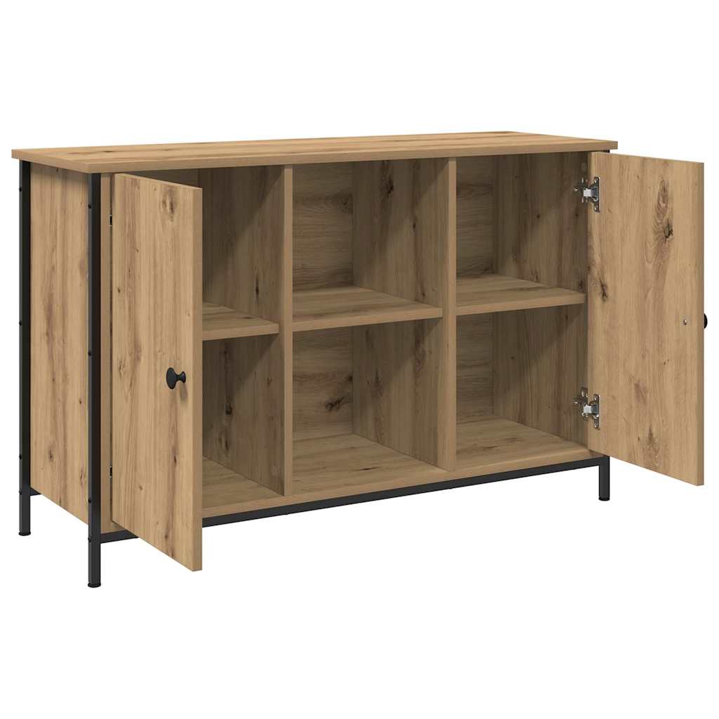 vidaXL Σετ επίπλου τηλεόρασης Επιτοίχιο Artisan Oak 101 x 35 x 65 εκ