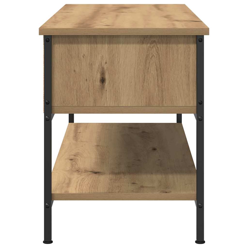 vidaXL Σετ επίπλου τηλεόρασης Επιτοίχιο Artisan Oak 100 x 35 x 45 εκ.