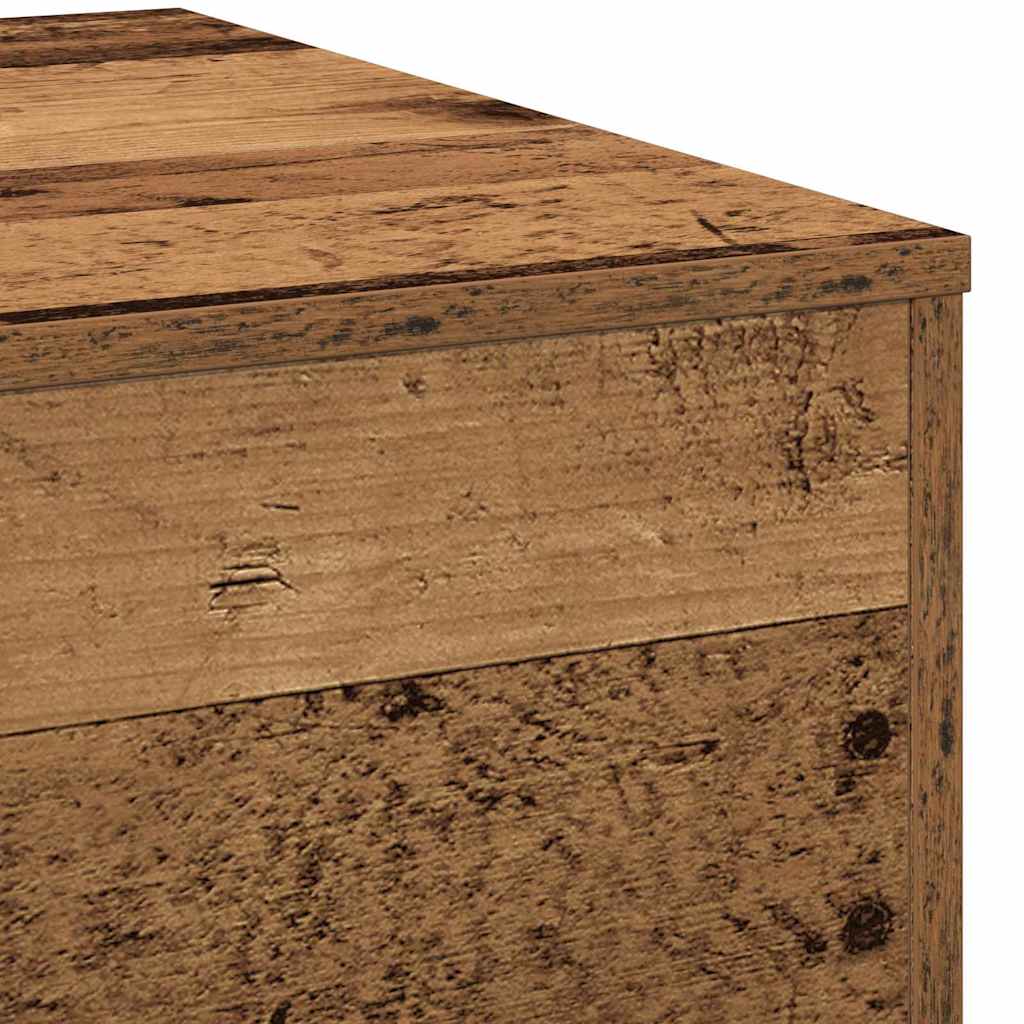 vidaXL Τραπεζάκι σαλονιού Παλιό Ξύλο 55 x 55 x 31 cm