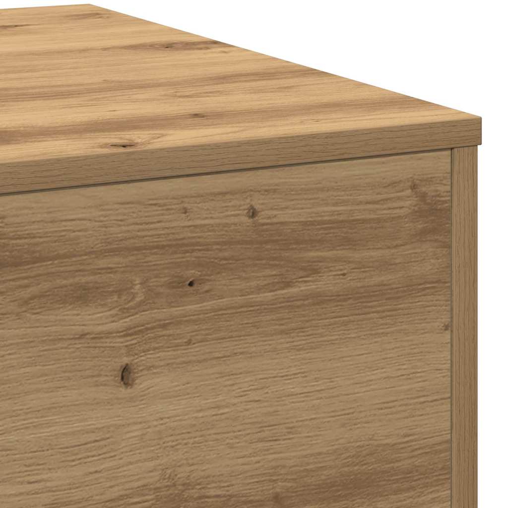 vidaXL Τραπεζάκι σαλονιού Artisan Oak 55 x 55 x 31 cm