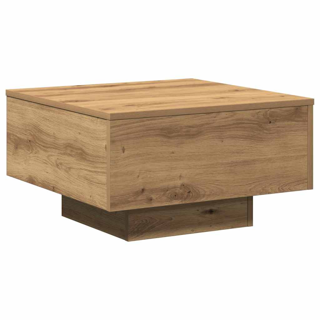vidaXL Τραπεζάκι σαλονιού Artisan Oak 55 x 55 x 31 cm