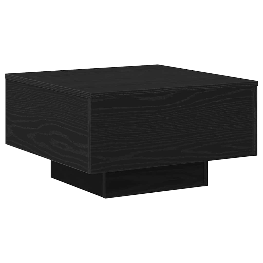 vidaXL Τραπεζάκι σαλονιού Μαύρη Οξυά 55 x 55 x 31 cm