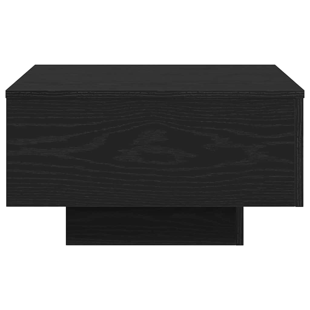 vidaXL Τραπεζάκι σαλονιού Μαύρη Οξυά 55 x 55 x 31 cm