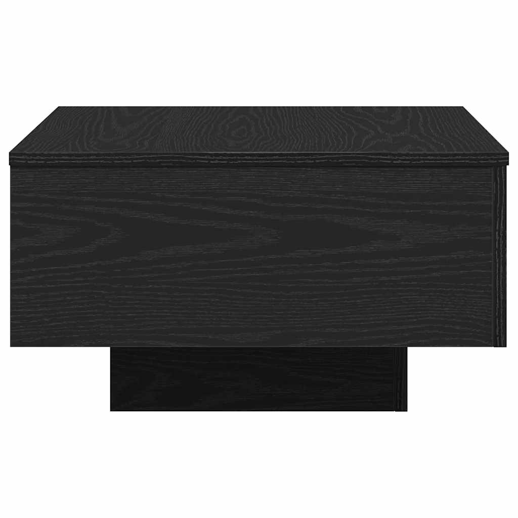 vidaXL Τραπεζάκι σαλονιού Μαύρη Οξυά 55 x 55 x 31 cm