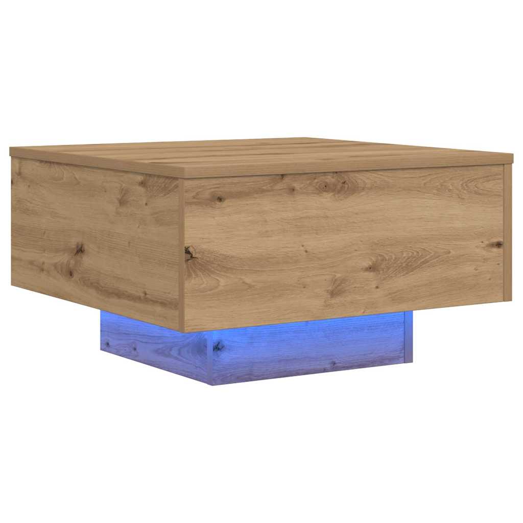 vidaXL Τραπεζάκι σαλονιού Artisan Oak 55 x 55 x 31 εκ