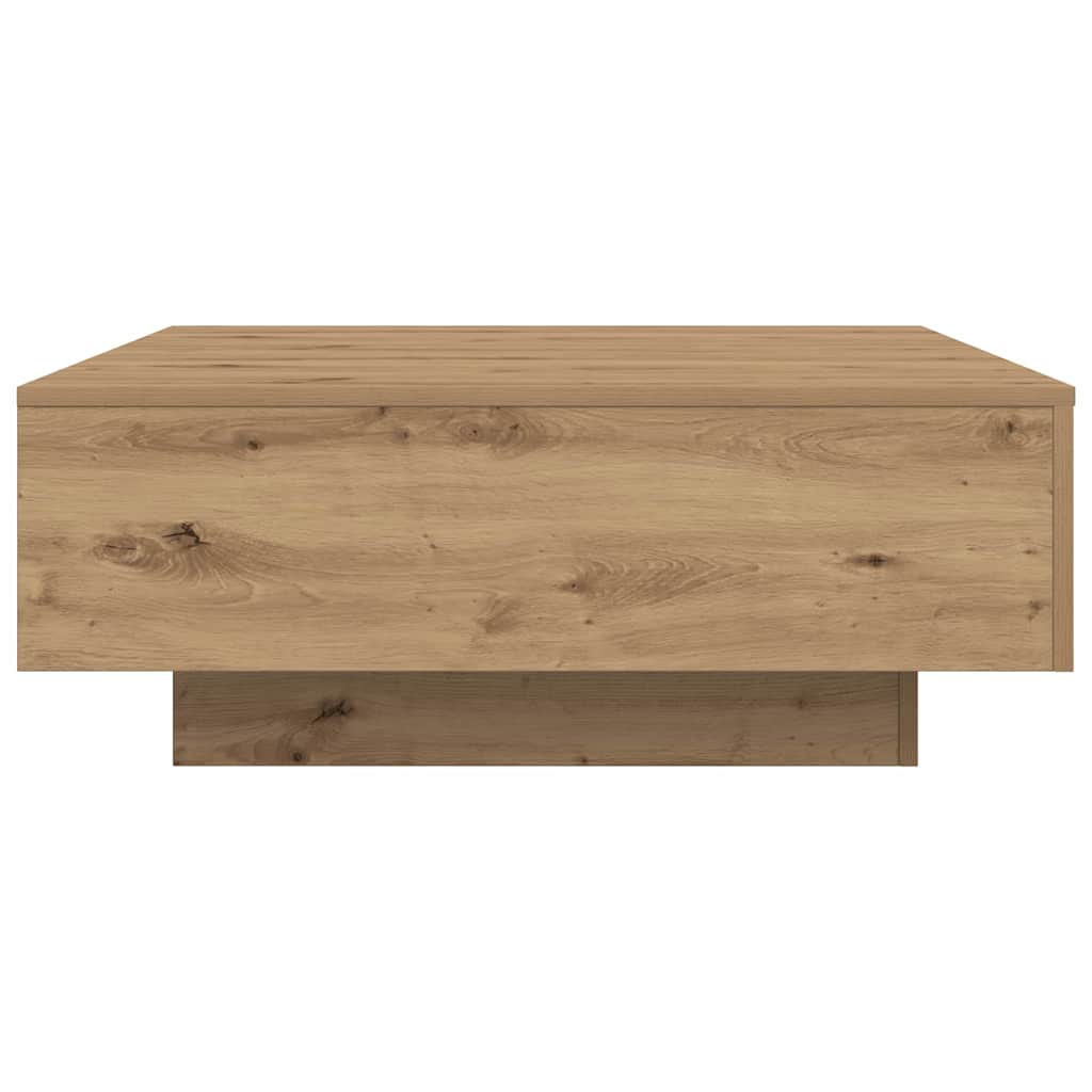 vidaXL Τραπεζάκι σαλονιού Artisan Oak 80 x 80 x 31 cm