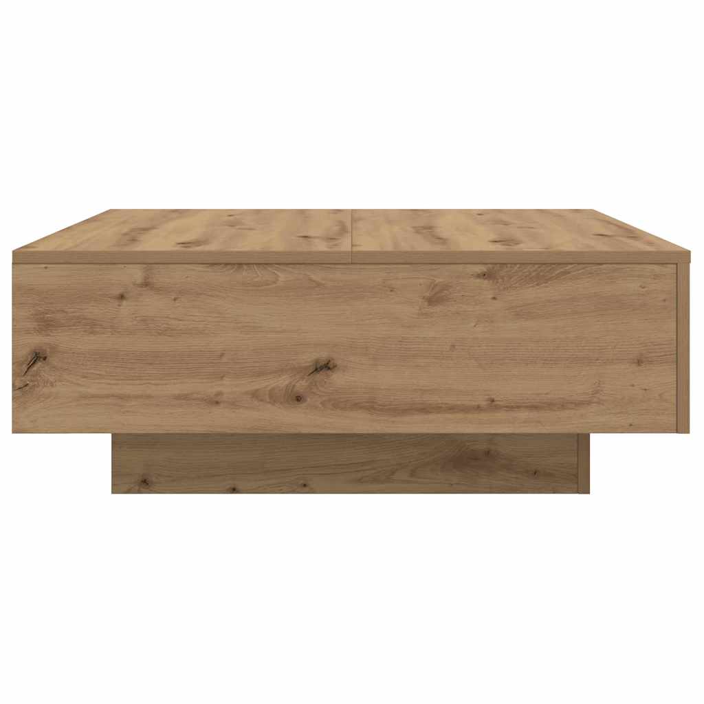 vidaXL Τραπεζάκι σαλονιού Artisan Oak 80 x 80 x 31 cm
