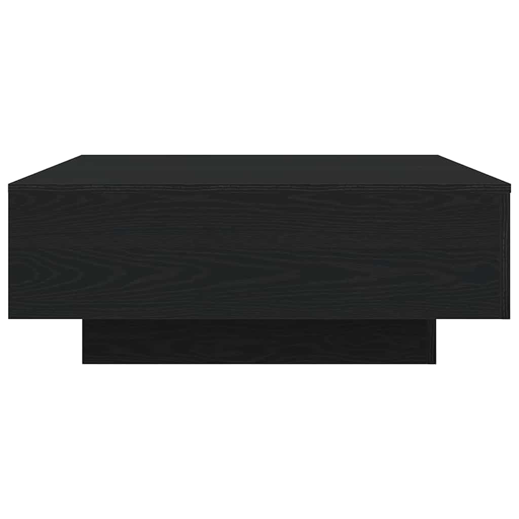 vidaXL Τραπεζάκι σαλονιού Μαύρη Οξυά 80 x 80 x 31 cm