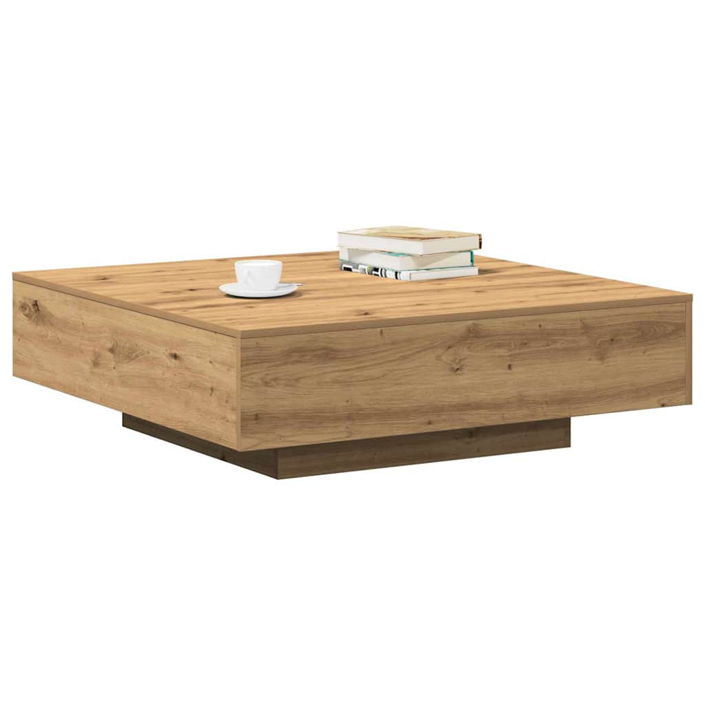 vidaXL Τραπεζάκι σαλονιού Artisan Oak 100 x 100 x 31 cm