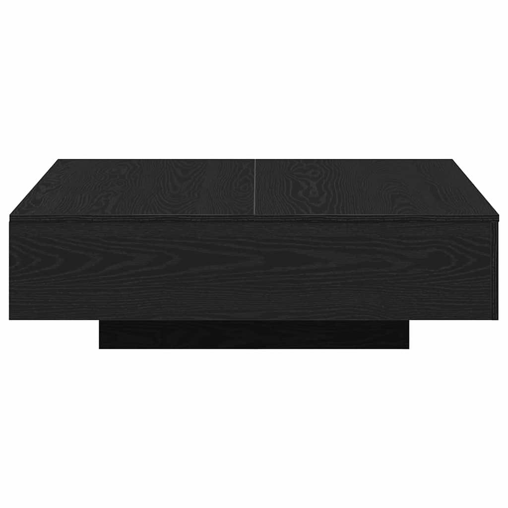 vidaXL Τραπεζάκι σαλονιού Μαύρη Οξυά 100 x 100 x 31 cm