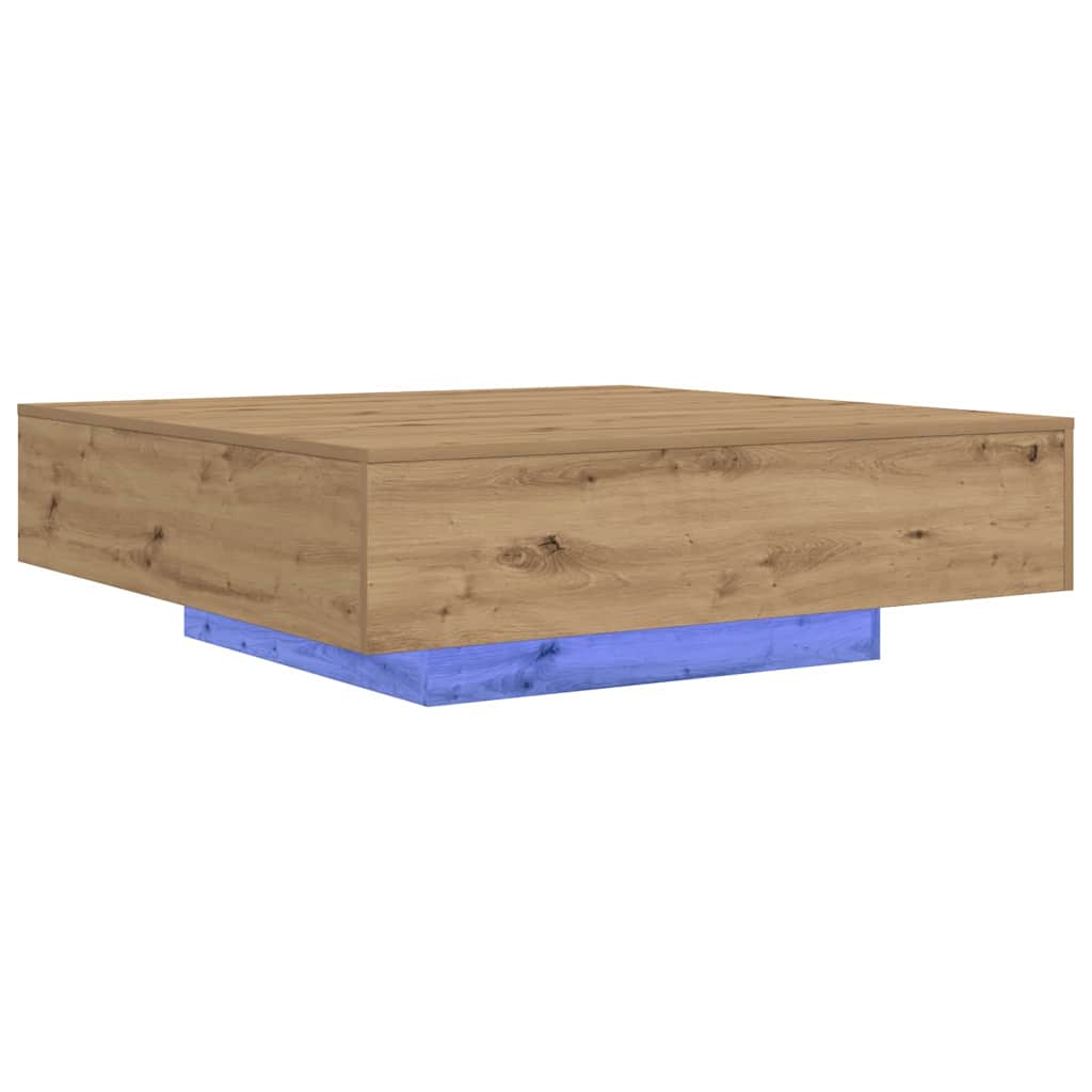 vidaXL Τραπεζάκι σαλονιού Artisan Oak 100 x 100 x 31 cm
