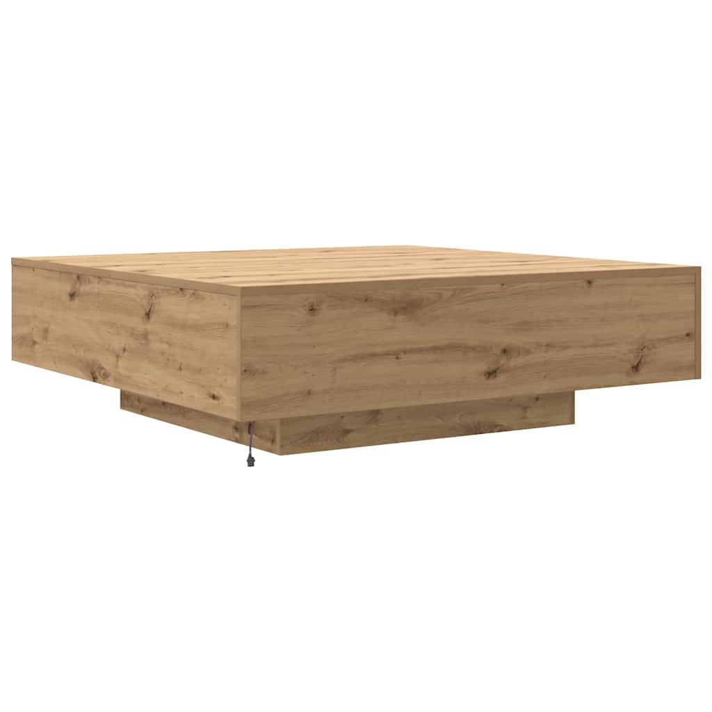 vidaXL Τραπεζάκι σαλονιού Artisan Oak 100 x 100 x 31 cm