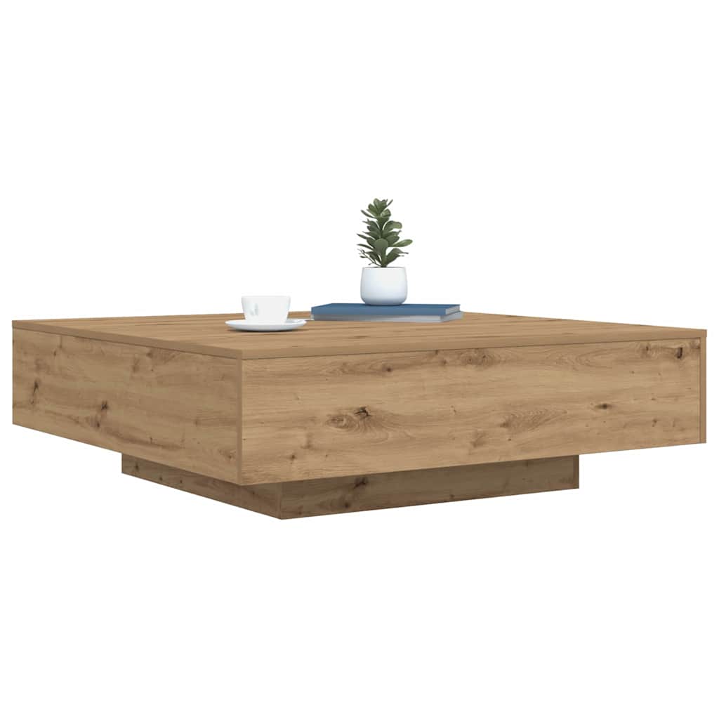 vidaXL Τραπεζάκι σαλονιού Artisan Oak 100 x 100 x 31 cm
