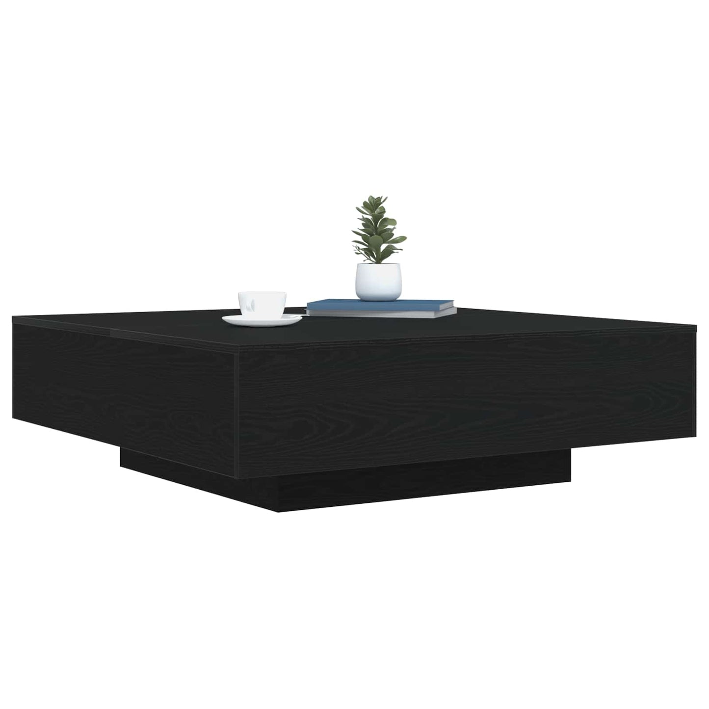 vidaXL Τραπεζάκι σαλονιού Μαύρη Οξυά 100 x 100 x 31 cm