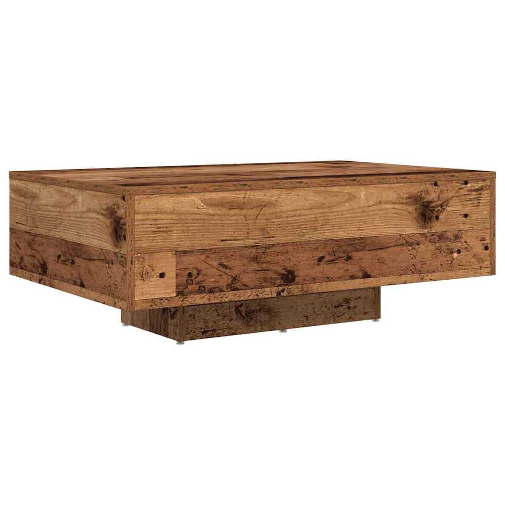 vidaXL Τραπεζάκι σαλονιού Παλιό ξύλο 85 x 55 x 31 cm