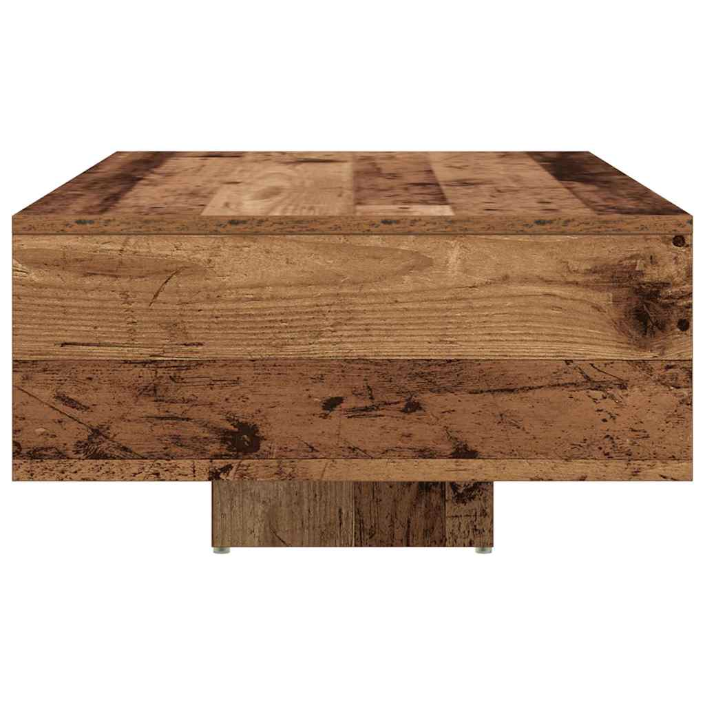 vidaXL Τραπεζάκι σαλονιού Παλιό ξύλο 85 x 55 x 31 cm