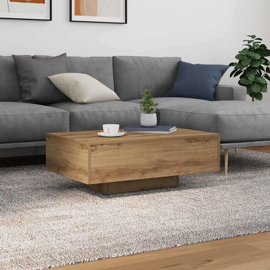 vidaXL Τραπεζάκι σαλονιού Artisan Oak 85 x 55 x 31 cm