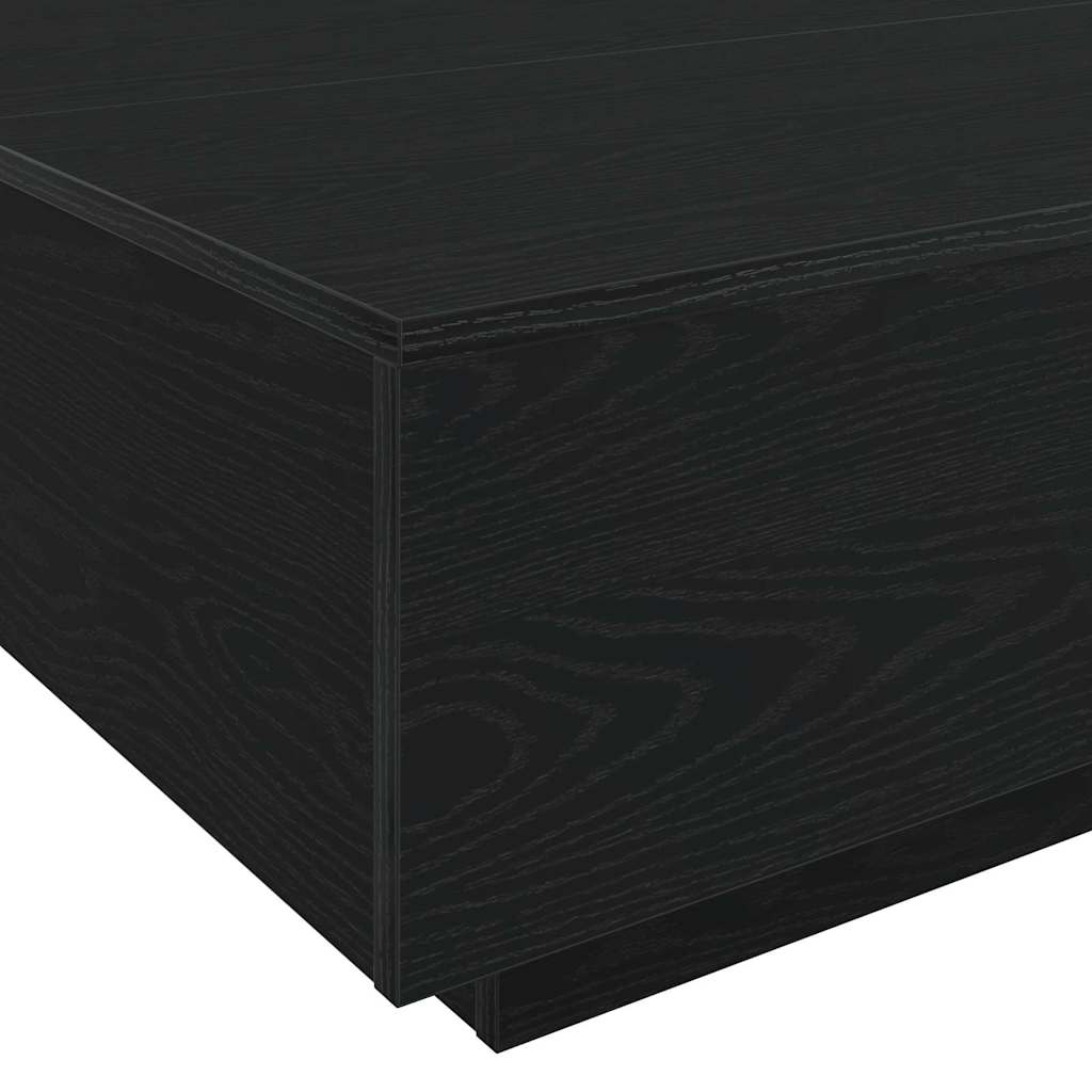 vidaXL Τραπεζάκι σαλονιού Μαύρη Οξυά 85 x 55 x 31 cm