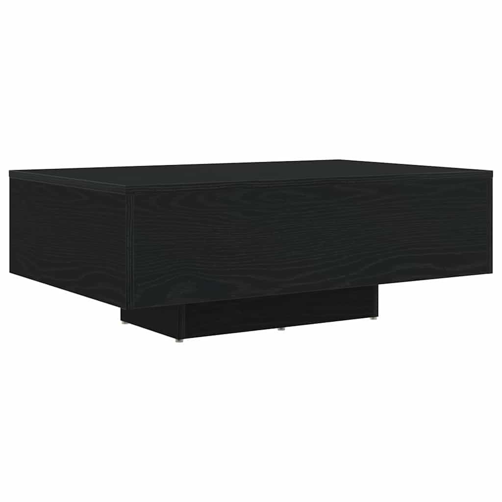 vidaXL Τραπεζάκι σαλονιού Μαύρη Οξυά 85 x 55 x 31 cm