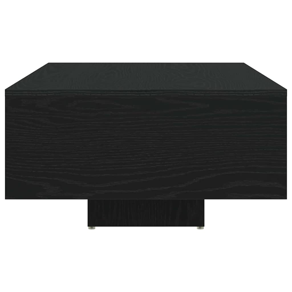 vidaXL Τραπεζάκι σαλονιού Μαύρη Οξυά 85 x 55 x 31 cm