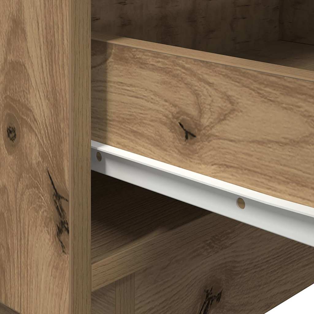 vidaXL Κομοδίνο Artisan Oak 45 x 40 x 55 εκ Επεξεργασμένο ξύλο