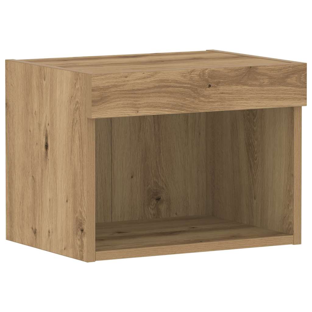 vidaXL Σετ επίπλου τηλεόρασης 2 pcs Artisan Oak 40 x 30 x 30 εκ