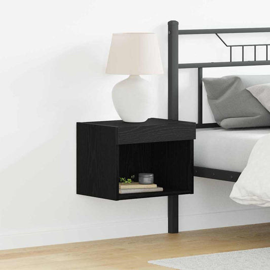 vidaXL Σετ επίπλου τηλεόρασης 2 pcs Μαύρη Οξυά 40 x 30 x 30 εκ