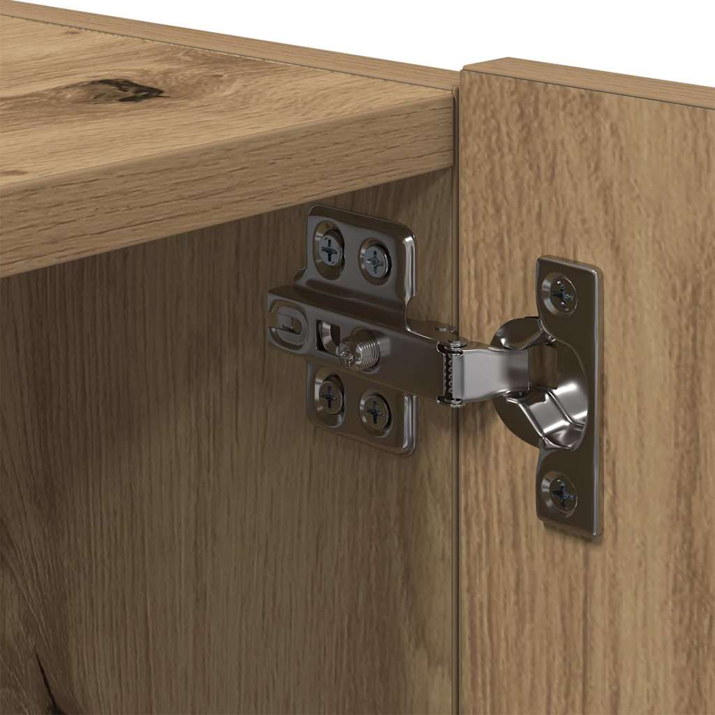 vidaXL Ντουλάπι Τηλεόρασης Τοίχου Artisan Oak 100 x 35 x 31 cm