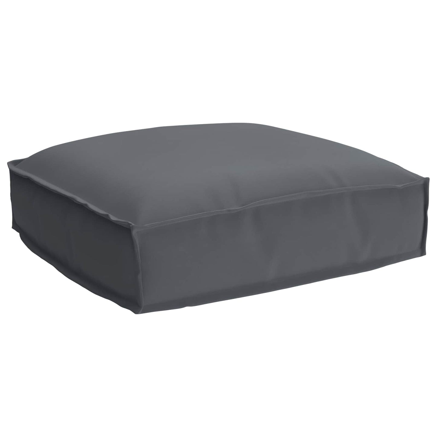vidaXL Μαξιλάρι Ύφασμα Όξφορντ Ανθρακί 50 x 50 x 12 cm