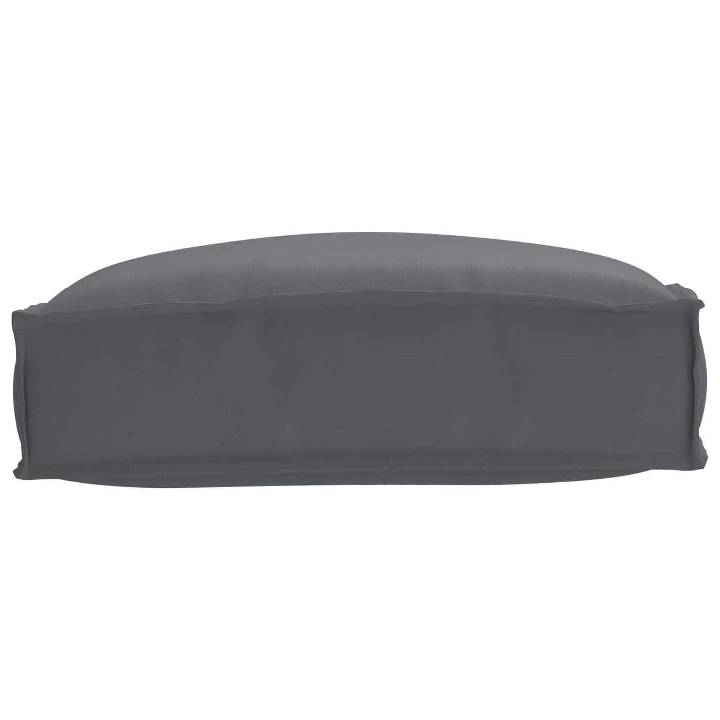vidaXL Μαξιλάρι Ύφασμα Όξφορντ Ανθρακί 50 x 50 x 12 cm