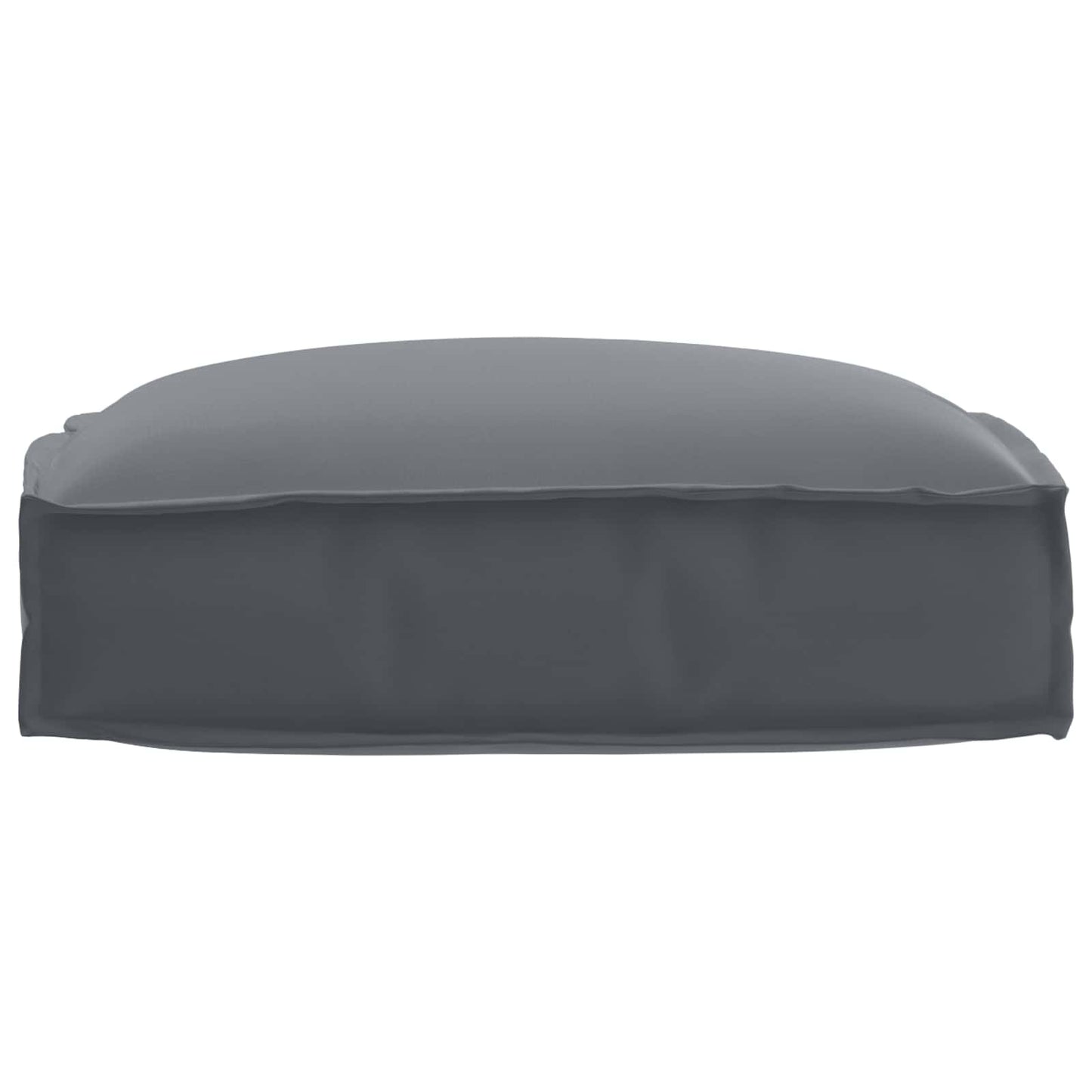 vidaXL Μαξιλάρι Ύφασμα Όξφορντ Ανθρακί 50 x 50 x 12 cm