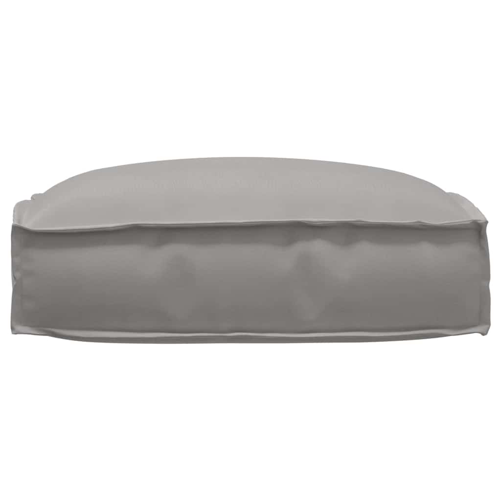 vidaXL Μαξιλάρι παλέτας για κάθισμα Γκρι 50 x 50 x 12 cm Ύφασμα Oxford