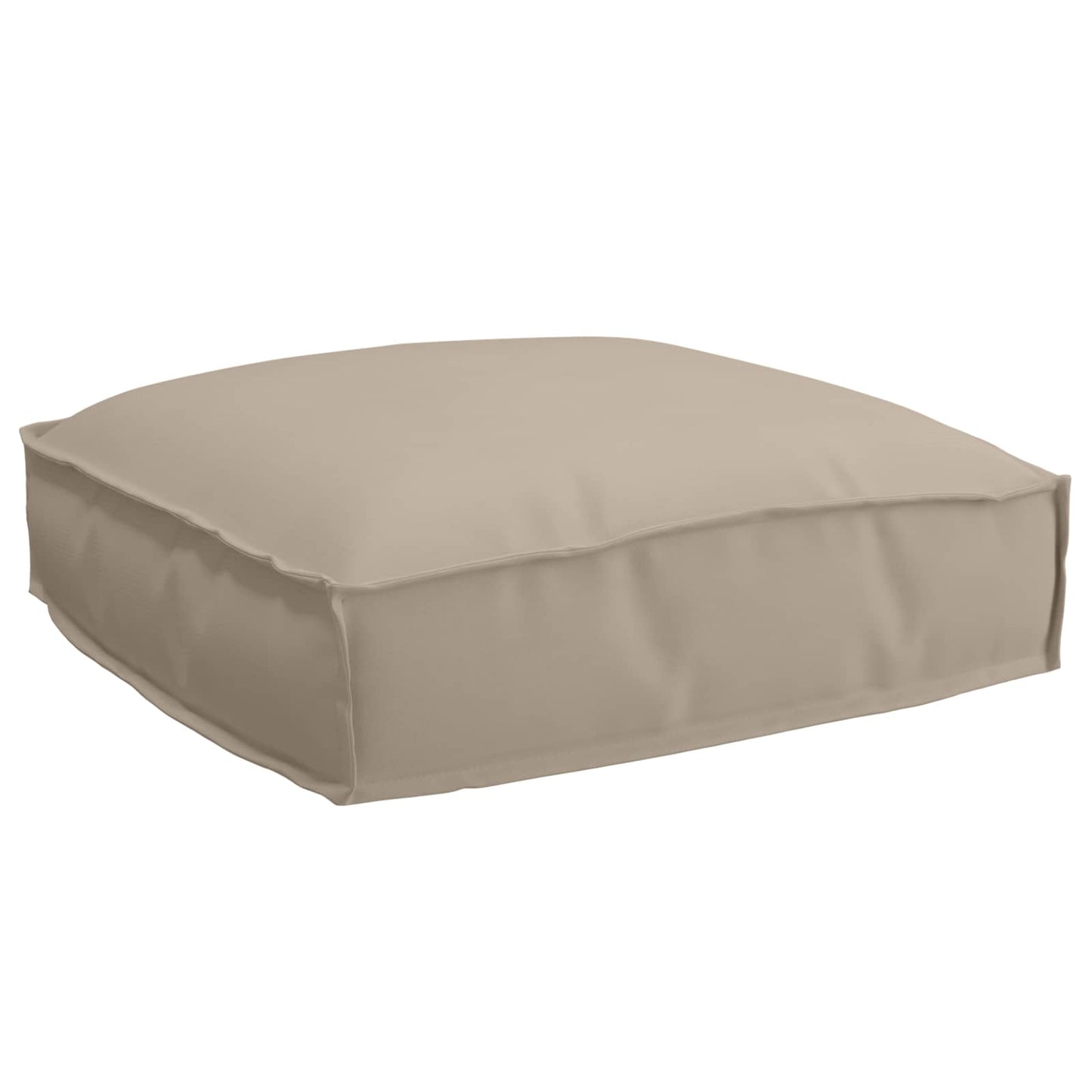 vidaXL Μαξιλάρι Taupe 50 x 50 x 12 cm Ύφασμα Όξφορντ