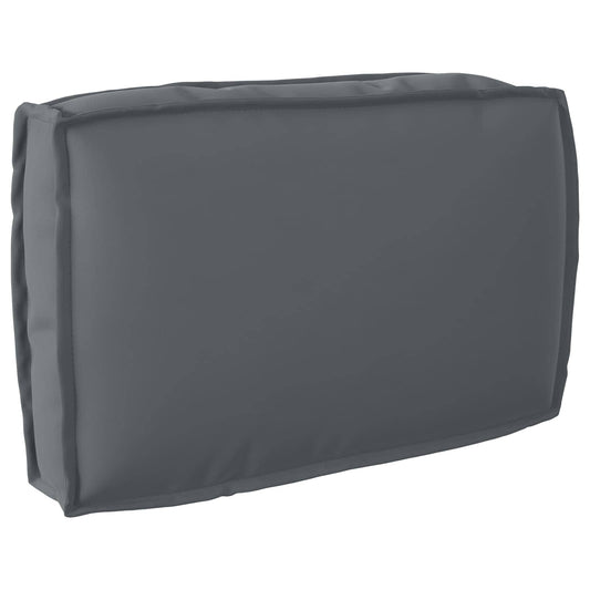 vidaXL Μαξιλάρι Ανθρακί 60 x 40 x 12 cm Ύφασμα Όξφορντ