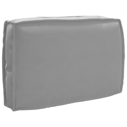 vidaXL Μαξιλάρι Γκρι 60 x 40 x 12 cm Ύφασμα Όξφορντ