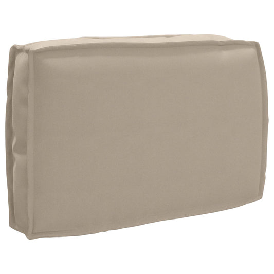 vidaXL Μαξιλάρι Taupe 60 x 40 x 12 cm Ύφασμα Όξφορντ