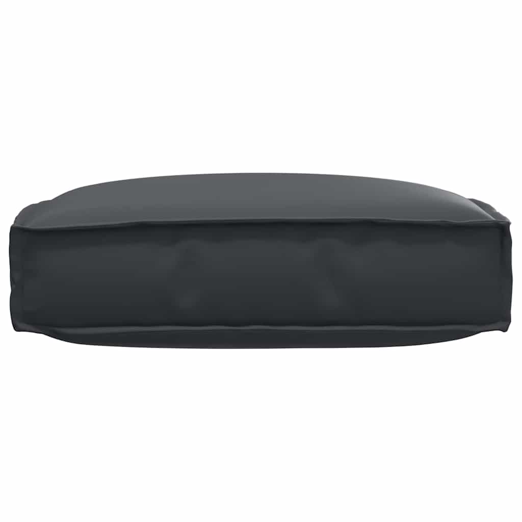 vidaXL Μαξιλάρι παλέτας για κάθισμα Μαύρο 60 x 60 x 12 cm