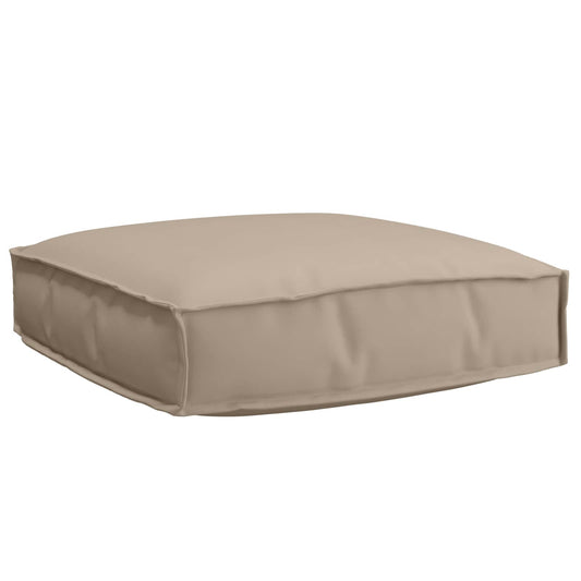 vidaXL Μαξιλάρι Taupe 60 x 60 x 12 cm Ύφασμα Όξφορντ