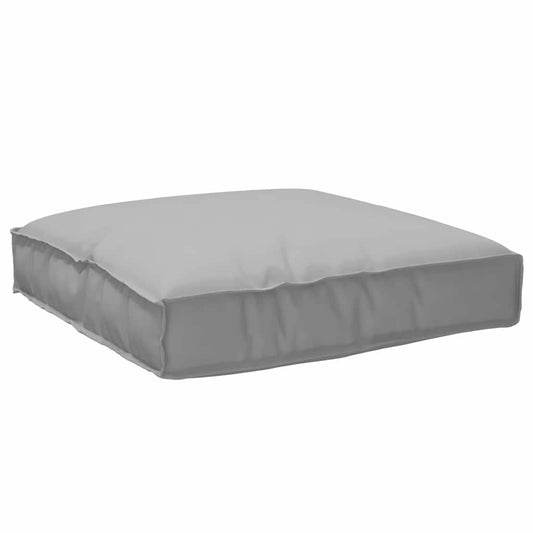 vidaXL Μαξιλάρι Γκρι 80 x 80 x 12 cm Ύφασμα Όξφορντ