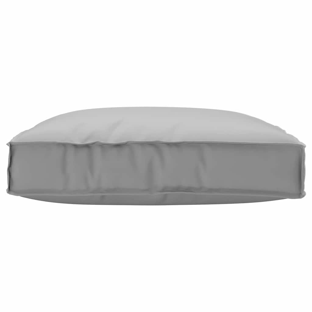 vidaXL Μαξιλάρι Γκρι 80 x 80 x 12 cm Ύφασμα Όξφορντ