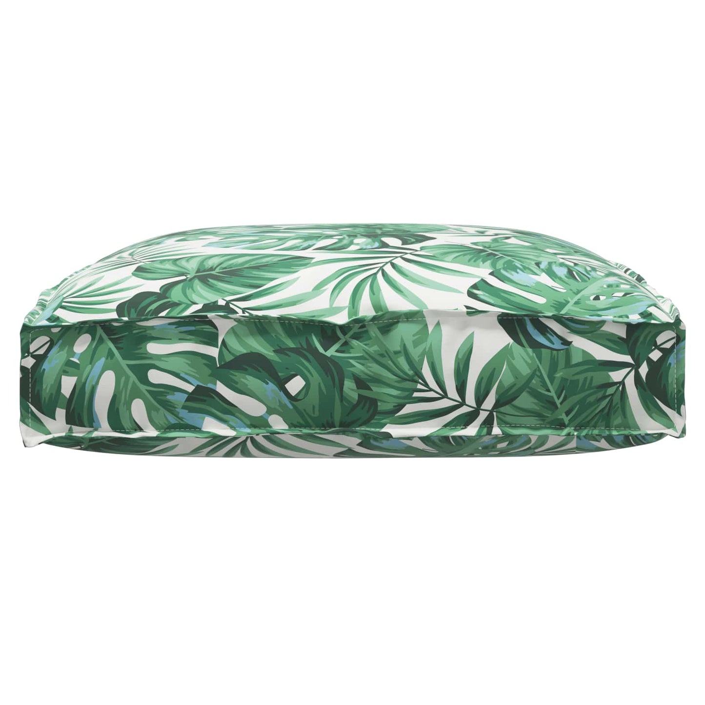 vidaXL Μαξιλάρι Φύλλο Σχέδιο Φύλλου 80 x 80 x 12 cm Ύφασμα Όξφορντ