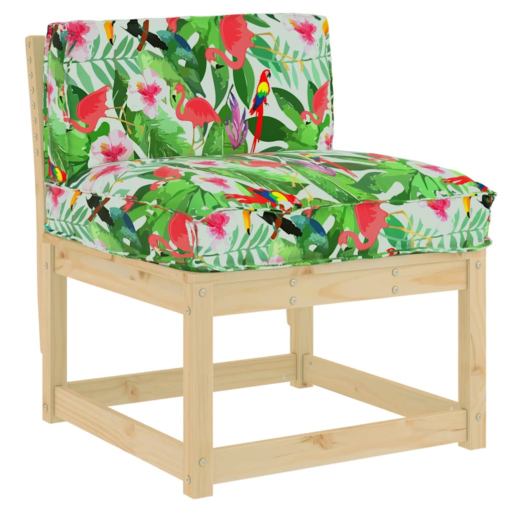vidaXL Μαξιλάρι Floral Πολύχρωμο 70 x 40 x 12 cm Ύφασμα Όξφορντ